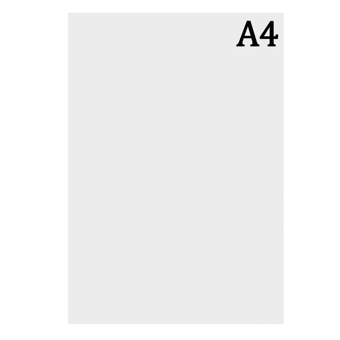 ватман чертежный А4 160г/м2 ВА4