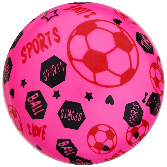 Мяч детский "Sport" 22 см, 60 гр, цвета микс