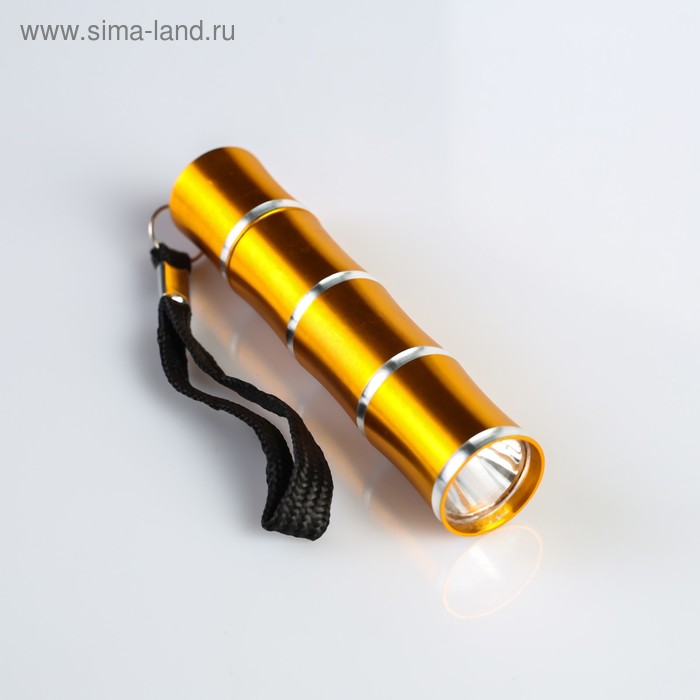 Фонарь ручной "Тростник", 1 LED, 2 АА, микс, 9.5 см