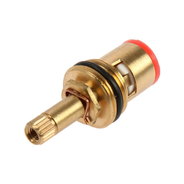 Кран-букса ZEIN, 1/2", шток 8х20 шлицов, угол поворота 90°, латунь, керамика