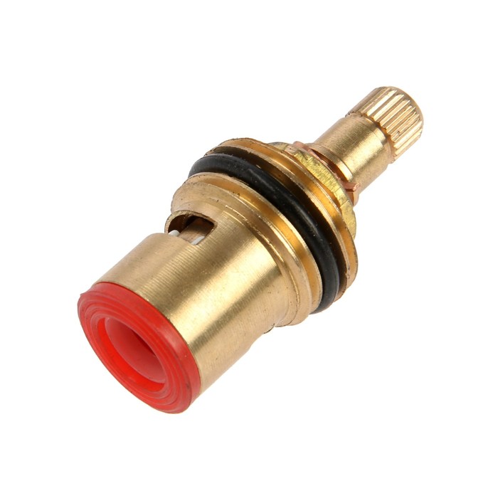 Кран-букса ZEIN, 1/2" под крест, шток 8х24 шлицов, угол поворота 180°, латунь, керамика