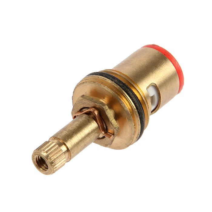 Кран-букса ZEIN, 1/2", шток 8х24 шлицов, угол поворота 180°, латунь, керамика