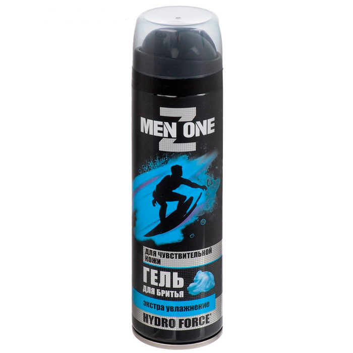 Гель для бритья Menzone Hydro Force, для чувствительной кожи, 200 мл