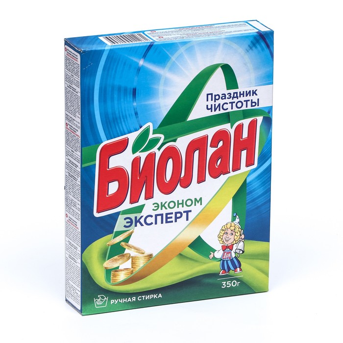 Стиральный порошок "Биолан" Эконом Эксперт т/у, 350 гр