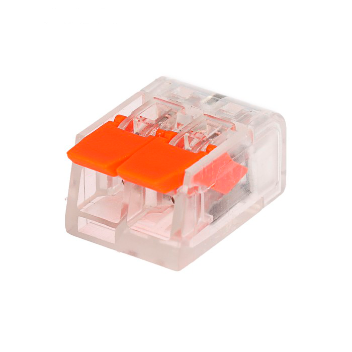 Строительно-монтажная клемма Luazon Lighting СК-221-412, 32А, 0.14-4 мм2, 2 отверстия