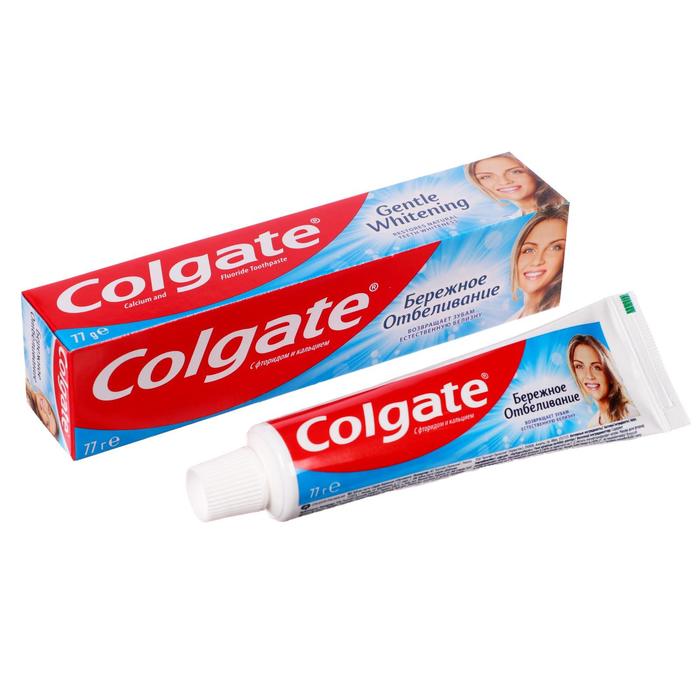 Зубная паста Colgate "Бережное Отбеливание", 50 мл